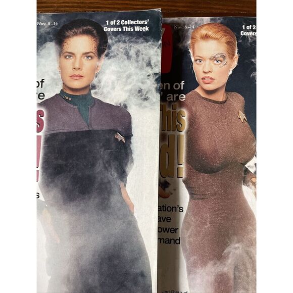 Vintage TV Guide November 8-14 1997 Vol 45 No 45 Women Of Star Trek 2 Covers Lot - Picture 3 of 12